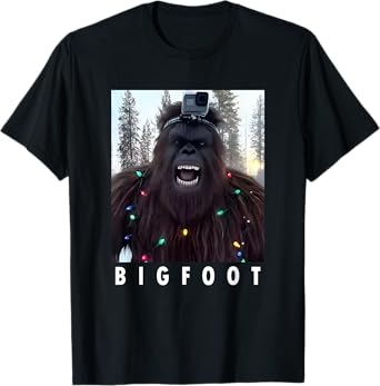 Bigfoot Funny Sasquatch Bigfoot Vlogs for Hikers T-Shirt