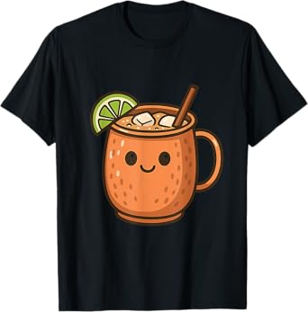 Fun Moscow Mule Cocktail Copper Mug Costume T-Shirt