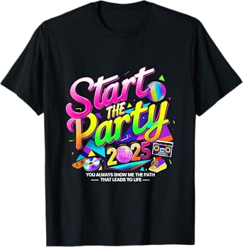 Start The Party VBS 2025 Show Me The Path Christian VBS Crew T-Shirt