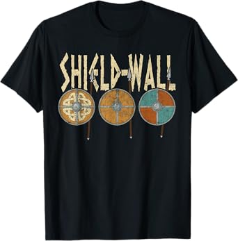Shield wall Viking Vikings T-Shirt