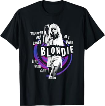 Blondie Punk Wrapped Like Candy Vintage Band T-Shirt