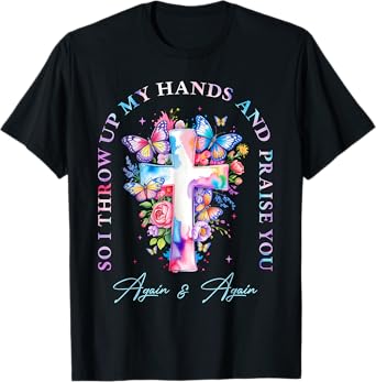 So I Throw Up My Hands Brandon And Praise You Lake Funny T-Shirt