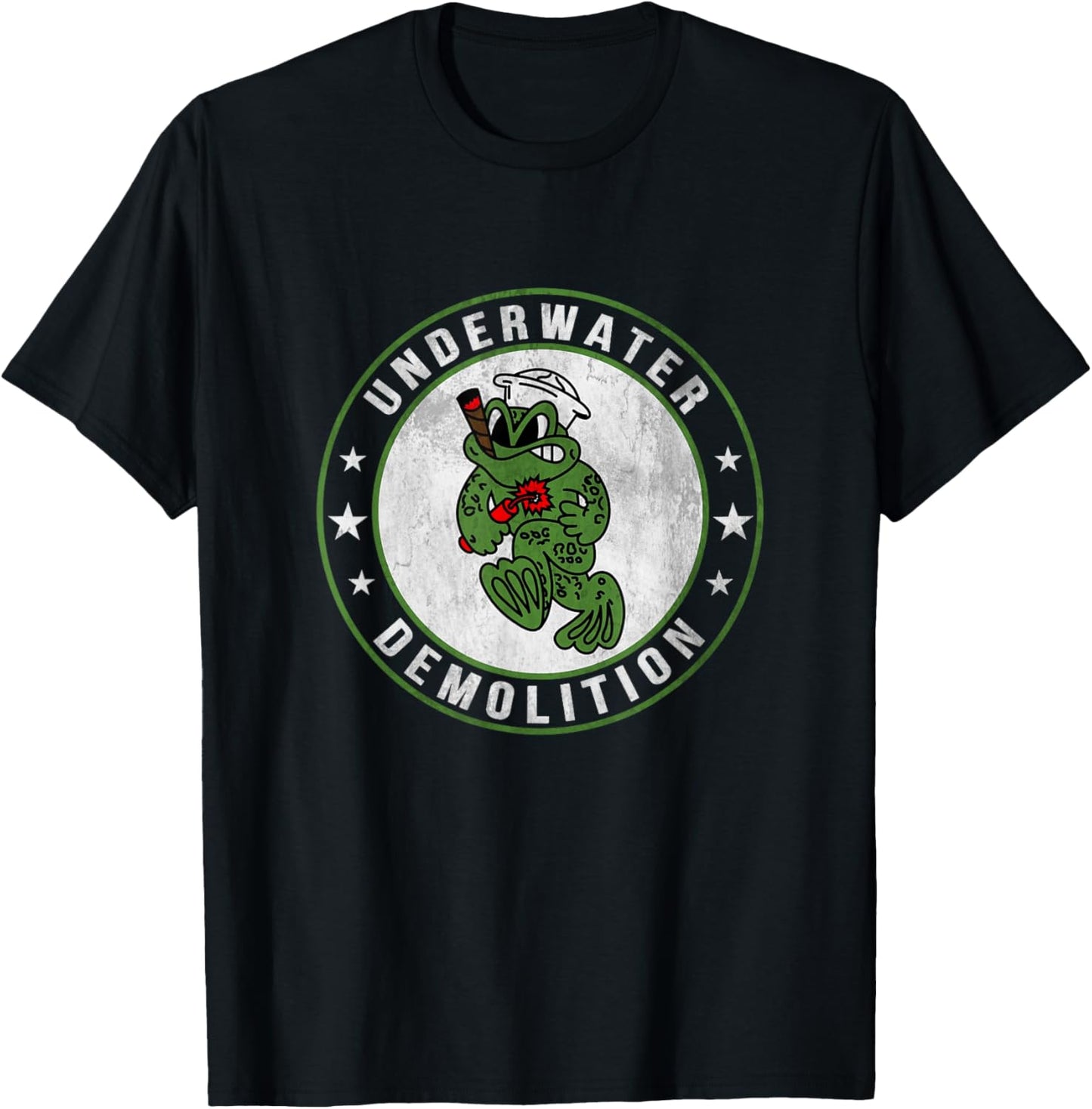 Underwater Demolition Team UDT Frogmen Amphibious Warfare T-Shirt