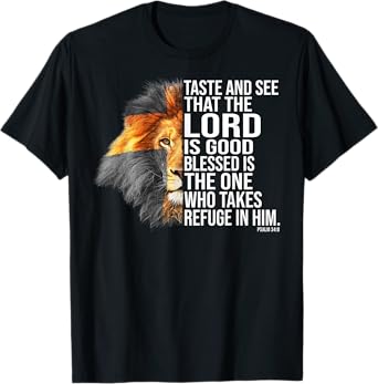Faith in God - Psalm Christian Bible T-Shirt