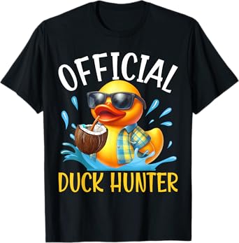 Duck Cruise Boat Shirt Funny Rubber Duck Hunting Squad T-Shirt