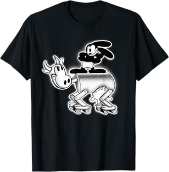 Oswald Rabbit in The Mechanical Cow x 1927 Cartoon T-Shirt