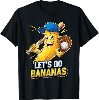 Funny Boys Banana T-Shirts Gifts Merch Shirt Lets Go Bananas T-Shirt
