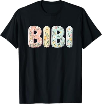 Wildflowers Bibi Floral Mother's Day Bibi T-Shirt