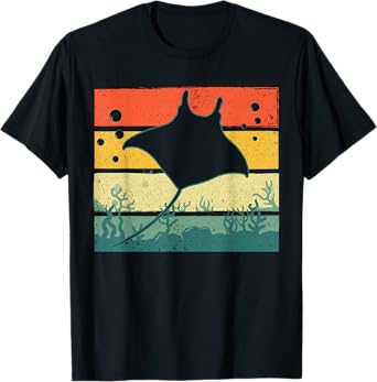 Funny Stingray Design For Men Women Kids Ocean Animal Lovers T-Shirt