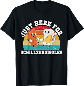 Funny Oktoberfest Beer Sausage Costume Humor Tee T-Shirt