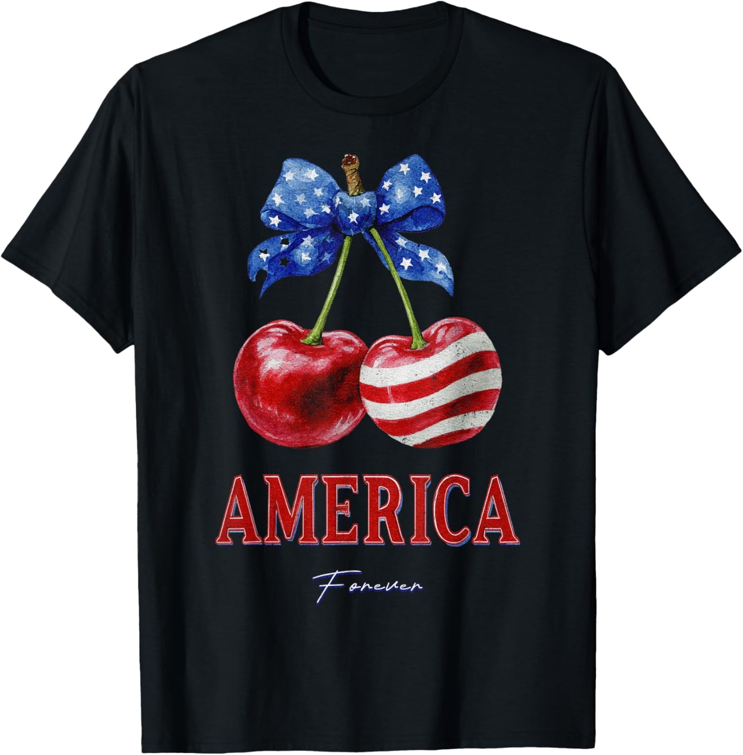 July 4th Women Men Patriontic American Flag Independence Day T-shirt
