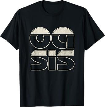 Oasis โ Stacked Logo T-Shirt