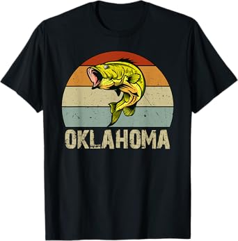 Bass Fishing Oklahoma T-Shirt