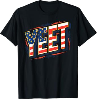 Vintage Yeet Apparel Funny saying Men Women Kids T-Shirt