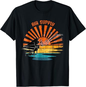 Air Vintage Supply Piano For Men Women T-Shirt