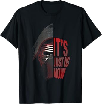Star Wars The Force Awakens It's Just Us Now Kylo Ren T-Shirt