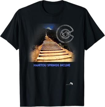 Manitou Springs Incline T-shirt Colorado T-Shirt