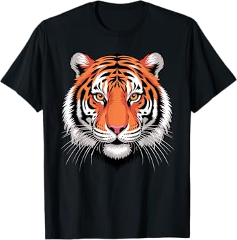 Tiger Costume for Men Women Boys Zoo Tiger Print Tiger Lover T-Shirt