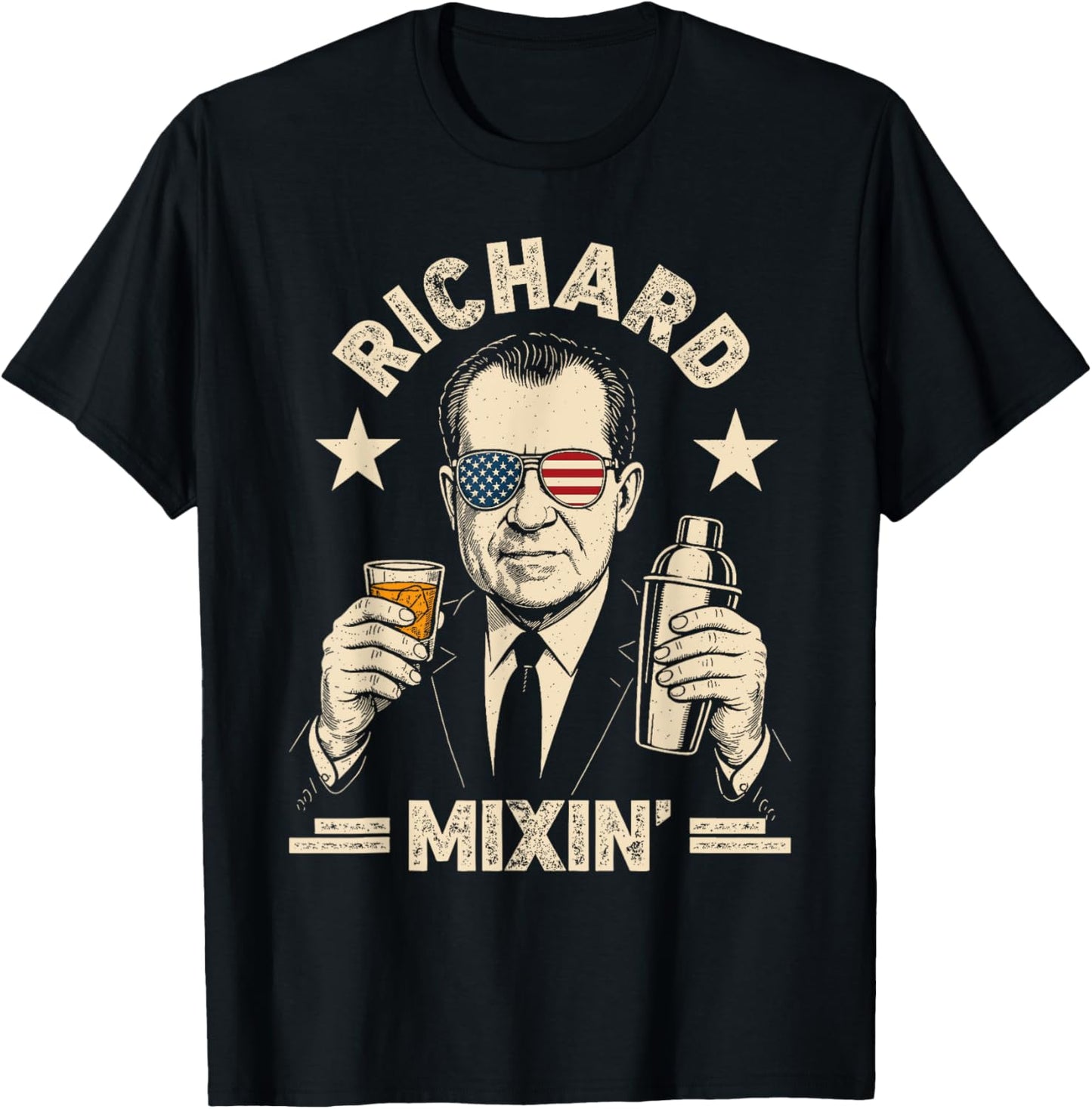 4th Of July Richard Mixin Nixon President Patriot Men Women T-shirt