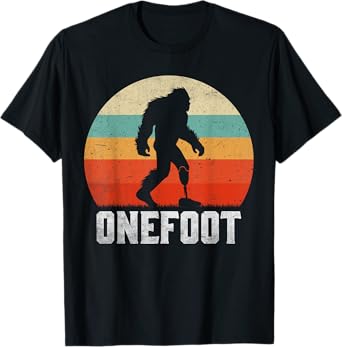 Amputee Bigfoot Funny Prosthetic Leg Amputation Recovery T-Shirt