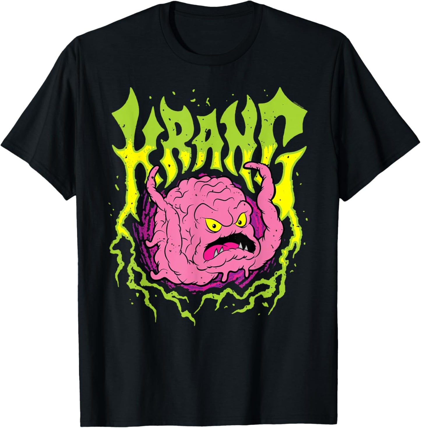 TMNT Heavy Metal Krang Retro Cartoon T-Shirt