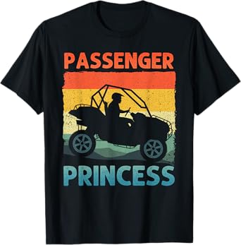 Funny SxS Art For Women Girl SxS UTV Offroading Side By Side T-Shirt