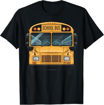 School Bus Driver Funny School Student Teacher Gift T-Shirt