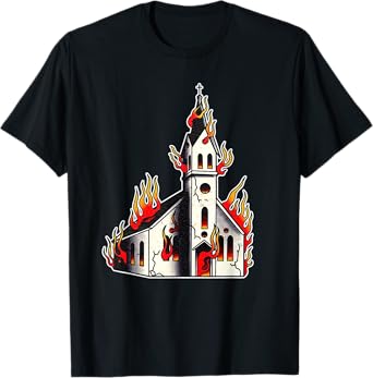 Burning Church T-Shirt