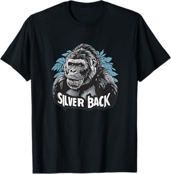 Cool Silverback Monkey Costume for Gorilla Lovers T-Shirt