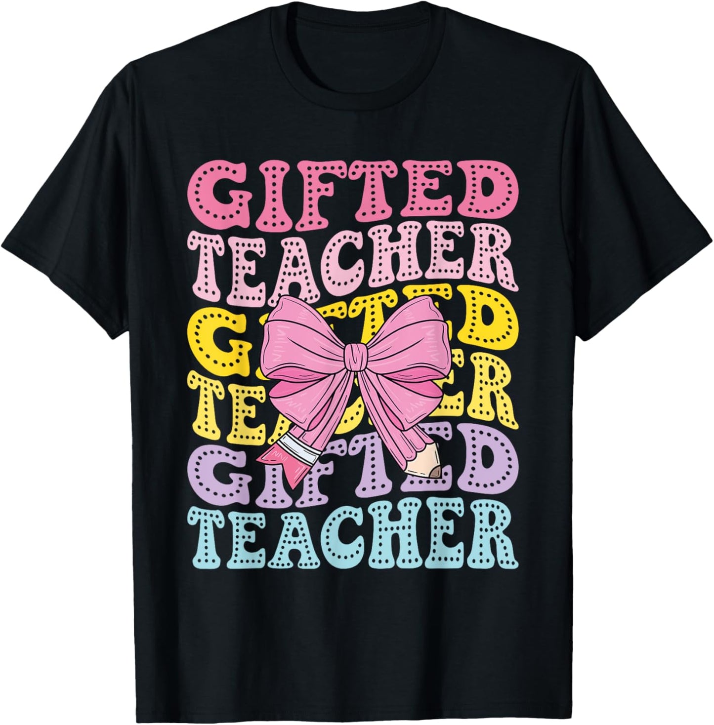 Gifted & Talented Teacher Gt Teacher Squad Back To School T-shirt by TeeBrew