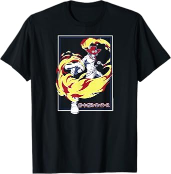 One Piece Anime Fire Fist Ace Frame T-Shirt