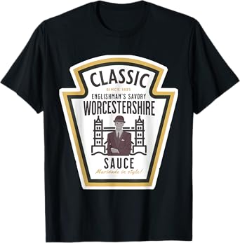 Worcestershire Sauce DIY Halloween Costume Men Women Kids T-Shirt