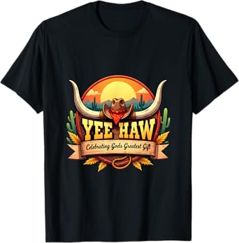 Yee Haw VBS 2025 Celebrating Greatest Camp Youth T-Shirt