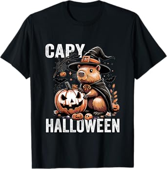 Capy Halloween Capybara Costume T-Shirt