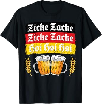 German Clothes American Oktoberfest Clothing Men Women T-Shirt