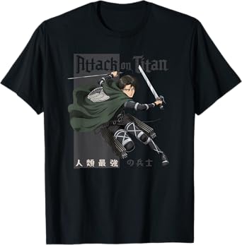 Attack on Titan Season 4 Humanity's Strongest Soldier Anime T-Shirt