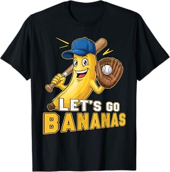 Funny Boys Banana T-Shirts Gifts Merch Shirt Lets Go Bananas T-Shirt