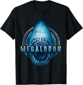 Megalodon Giant Shark T-Shirt Gift T-Shirt