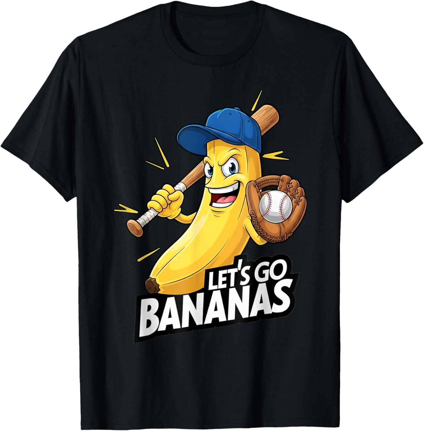 Funny Boys Banana T-Shirts Gifts Merch Shirt Lets Go Bananas T-Shirt