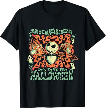 Disney The Nightmare Before Christmas Jack Trick or Scream T-Shirt