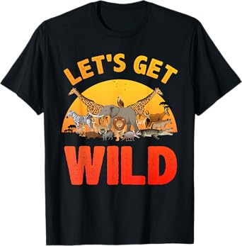 Funny Safari Costume For Kids Men Women Africa Safari Lover T-Shirt