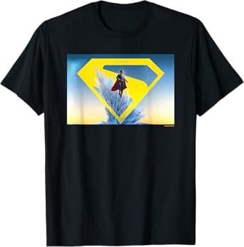 Superman (2025) Fortress Of Solitude Distressed Poster T-Shirt