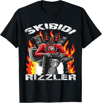 Birthday Boy Gifts for Kids, Adults Skibidi toilet T-Shirt T-Shirt