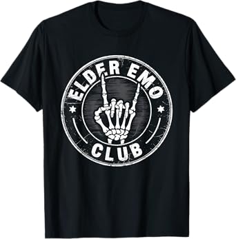 Elder Emo Club Emo It Was never A Phase T-Shirt