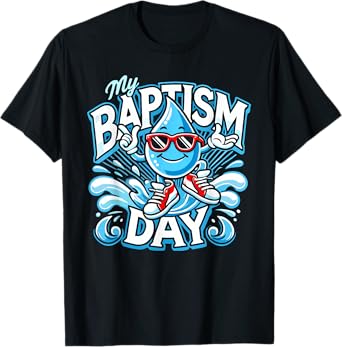 Baptism Dabbing Shirt Christian Shirts God Baptism Baptised T-Shirt