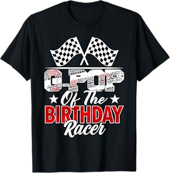 Race Car G-Pop Of The Birthday Racer Racing Family T-Shirt
