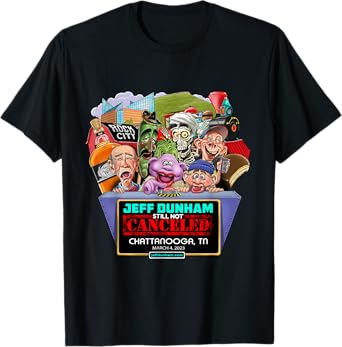 Jeff Dunham Chattanooga, TN (03/04/23) T-Shirt