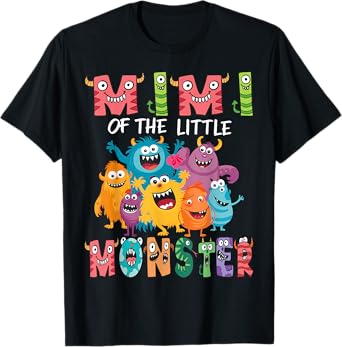 Mimi Of The Little Monster Kids 1St Birthday Party T-Shirt
