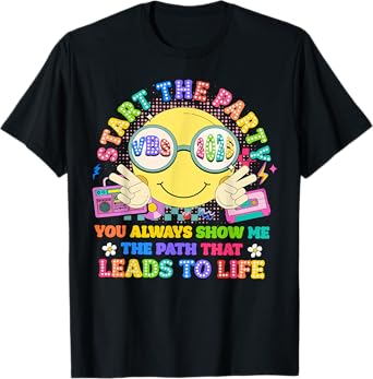 Groovy Start The Party VBS 2025 Show Me The Path Christian T-Shirt