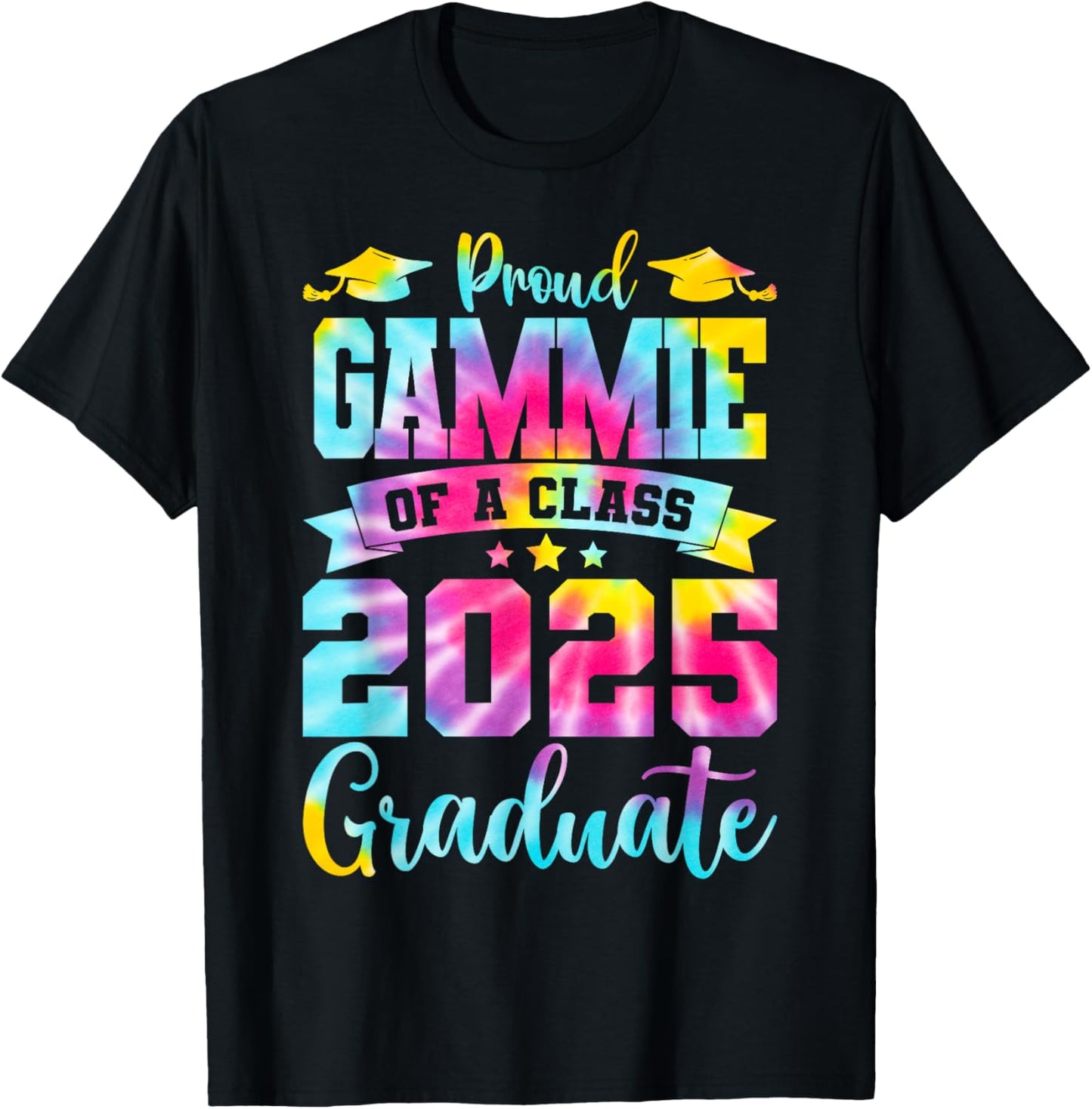 Gammie Senior 2025 Proud Gammie Of A Class Of 2025 Graduate T-Shirt